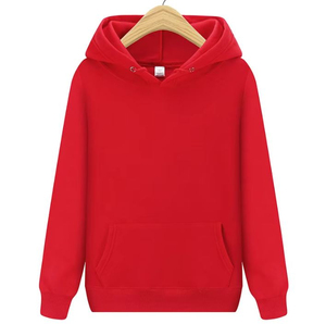 Nouveau plaine hommes pull unisexe femmes sweats à capuche en gros décontracté polaire Polyester automne saison à capuche col avant imprimé Logo - Product Image 5