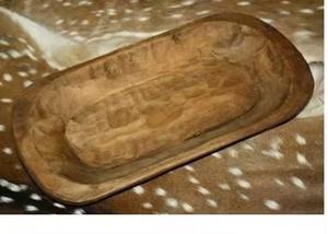 Bol à pâte en bois fait main durable de qualité supérieure Bol artisanal élégant pour la table de cuisine à domicile et l'utilisation décorative - Product Image 5