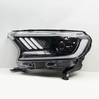 Upgrade Bodykit Bumper Ranger T6 2012-2015 ke Ranger T8 2019 Facelift Termasuk Kap Mesin, Fender, Lampu Depan, dan Flare