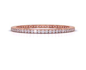 IGI Certified 18 Ct Lab Grown Diamond Bangle Pulsera Diseño elegante para ocasiones nupciales y especiales - Product Image 2
