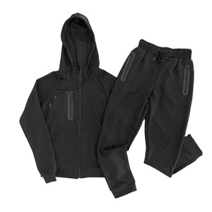 Ensemble de vêtements de créateur de luxe pour hommes Survêtement délavé à l'acide de marque célèbre avec sweat à capuche personnalisé 2 en 1 Ensemble décontracté pour hommes vente en gros - Product Image 1