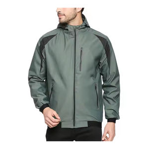 Chaqueta Softshell para hombre de alta calidad Nuevo diseño Estilo clásico Soporte Frontal Impermeable Característica. Chaqueta Softshell impresa personalizada para - Product Image 1