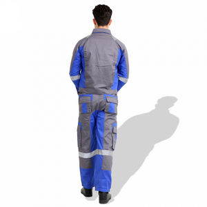 Uniforme de trabajo de seguridad reflectante de alta visibilidad Uniforme de seguridad de trabajo ligero de seguridad de cuerpo completo para hombres - Product Image 3