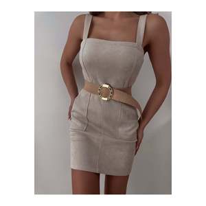 Ceinture élastique tissée pour femme avec boucle à anneau, ceinture pour veste, ceinture pour chemise, ceinture pour robe - Wicker - Product Image 1