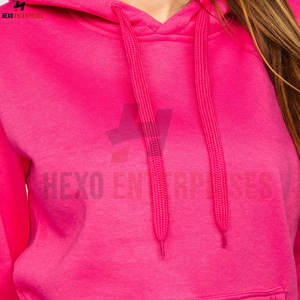 Conjunto de chándal de algodón 100% Premium para mujer, sudaderas con capucha y joggers de calidad con diseño liso para invierno - Product Image 6