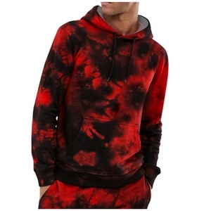 สินค้าขายดีเสื้อฮู้ดมัดย้อมสไตล์ใหม่สำหรับผู้ชายเสื้อผ้าแฟชั่นมัดย้อมตามสั่งพร้อมดีไซน์ที่แตกต่าง - Product Image 2