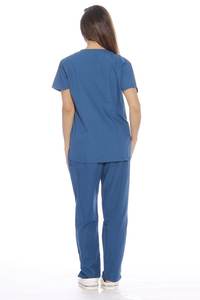 Uniforme médical personnalisé 2026, tenue de médecin, combinaison de travail confortable et extensible, vêtements d'hôpital fabriqués au Pakistan - Product Image 3
