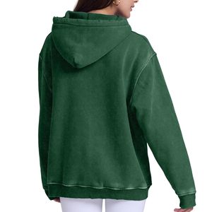 Sudaderas con capucha de gran tamaño para hombre Unisex Acid Wash Basics Hoodie Heavyweight 100% Cotton Blended Pullover Sudadera Vintage Streetwear - Product Image 2