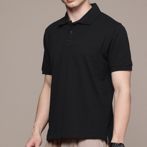 เสื้อโปโลผู้ชายผ้าฝ้ายทรงทันสมัย คุณภาพพรีเมียม รับผลิตแบบ OEM จำหน่ายราคาส่ง - Product Image 4