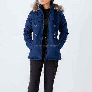 OEM en quantité minimale de commande bas veste matelassée en polyester pour femmes Offre Spéciale parkas pour femmes personnalisées veste matelassée pour femmes - Product Image 1