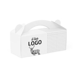 Caja de Cartón Reciclado Personalizada con Asa, 25x10x10 cm, Laminación Brillante - Product Image 6