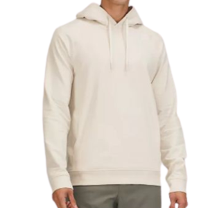 Sudadera con capucha gruesa pesada en blanco 320Gsm logotipo personalizado gota hombro hombres sudadera francés Terry peso pesado Sudadera con capucha de gran tamaño - Product Image 6