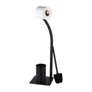 Giá đựng giấy vệ sinh treo tường bằng bạc cao cấp góp phần tạo nên vẻ đẹp trang nhã và thống nhất cho phòng tắm. - Product Image 3