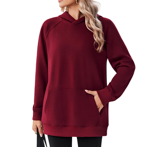 Camisa con capucha para mujer-Construcción ligera moderna, ideal para ropa casual, ofrece un gran aspecto, ideal para compras a granel, borde elegante - Product Image 1