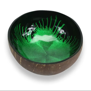 Bol en coque de noix de coco fait main et durable, bol écologique naturel pour salade, smoothie, riz, fruits et utilisation au restaurant - Product Image 1