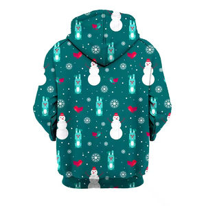 Custom <b>Christmas</b> <b>Hoodie</b> Pullover Winter Sweatshirt Allover Printed <b>Christmas</b> Basicscotton Blended <b>Hoodie</b> for Men - Product Image 5