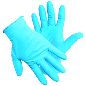 Guanti in Nitrile Flex Cf.100 Blu Taglia 6.5/7 (S) - Product Image 1