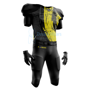 Uniforme de Fútbol Americano Sublimado Personalizado al por Mayor para Adultos, Diseño Personalizado OEM de Alta Calidad, Tejido Transpirable de Secado Rápido, Equipo Personalizado - Product Image 3