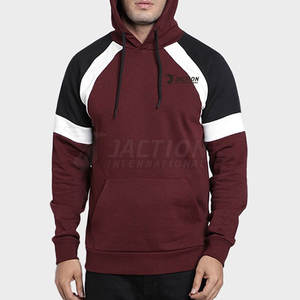 Sudaderas con capucha básicas transpirables de secado rápido para hombre, logotipo de impresión personalizado, sudaderas con capucha de alta calidad, sudaderas con capucha básicas de MOQ bajo para hombre - Product Image 4