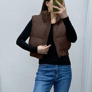 Chaleco Acolchado de Invierno de la Mejor Calidad, Chaleco Sin Mangas para Mujer, Impermeable, Transpirable, Ropa de Abrigo Cálida, Servicio OEM - Product Image 3