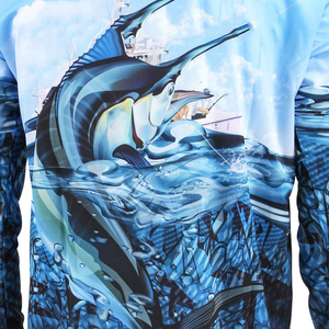 Polos de pêche unisexe pour adultes de qualité supérieure UPF50 + vêtements de pêche personnalisés à manches longues - Product Image 6