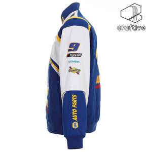 Chaquetas de moto textiles de invierno para hombre con cuello levantado - Product Image 2