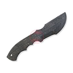 Damasco caza cuchillo de hoja en blanco táctico Camping cuchillo de hoja en blanco - Product Image 2