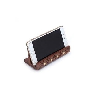 Hot Selling Elegant Square Wooden Mobile Holder Handmade Stand for Mobile/Tabletop for <b>Promotional</b> Tableware - Product Image 6