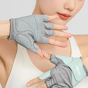 Professional Half-Finger Fitness <b>Gloves</b> for Bodybuilding and <b>Weight</b> Lifting Workouts - Product Image 3