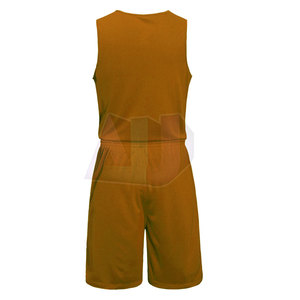 Uniforme de Baloncesto Premium para Equipos, 100% Poliéster, Sin Mangas, Ligero, Tallas Grandes, Transpirable, Personalizable - Product Image 2