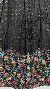 Partywear lehenga choli กับด้ายและลำดับการทำงาน - Product Image 6