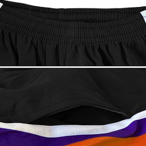 Col en V de bonne qualité unisexe porter maillot de basket-ball chemise et short Bsci short de basket-ball d'été - Product Image 5