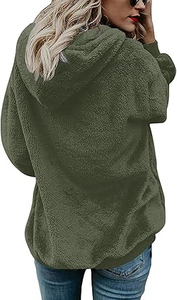 Reasonable Price Best Selling Women <b>Hoodies</b> for Adult High Quality Casual Wear Women <b>Sherpa</b> Hoodie in Bulk Quantity - Product Image 2