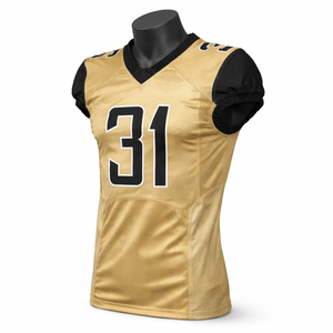 Uniformes de Fútbol Americano Personalizados al por Mayor, Cuello en V, Malla, para Entrenamiento y Juego, OEM ODM - Product Image 3