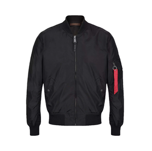 Blouson d'aviateur de haute qualité à logo personnalisé OEM pour hommes veste de baseball pour collèges et écoles pour hommes - Product Image 4