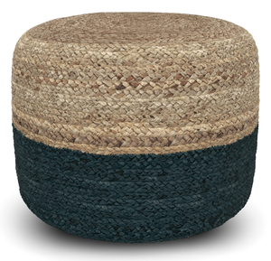 Nuevo Puf de Yute Trenzado Natural Hecho a Mano, Cojín de Suelo de Yute Tejido, Decoración del Hogar, Pufes, Reposapiés, Otomana de Yute Natural Trenzado - Product Image 2