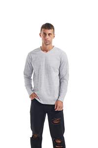 T-shirts pour hommes 100% coton Tissu tricoté de haute qualité avec logo personnalisé Service OEM Motif de lettres personnalisées en vente - Product Image 3