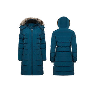<b>Winter</b> Jacket <b>Parka</b> Jacket Outdoor Jacket Down Jacket Hoodie Jacket With Quilting & Fur Mens <b>Womens</b> & Kids in Waterproof Fabric - Product Image 5