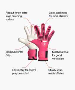 Personnalisable en cuir Premium Goalkeeper GlovesDurable caoutchouc matériel divers extérieur - Product Image 6