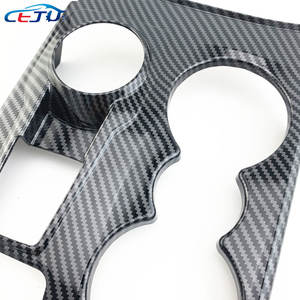 Kits de <span class=keywords><strong>Interior</strong></span> de coche con aspecto de carbono ABS, cubierta de Panel de portavasos de Control Central, pegatina para <span class=keywords><strong>Ford</strong></span> <span class=keywords><strong>Kuga</strong></span> ST Line Escape C482 2020-2025 - Product Image 4