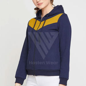 Sudaderas con Capucha para Mujer, Diseña tus Propias Sudaderas con Capucha, Ajuste Entallado, 100% Algodón, Sudaderas con Capucha para Mujer con Bolsillos Delanteros Tipo Canguro - Product Image 2