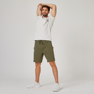 Shorts pour hommes 2023, haute qualité, amples, 100% coton, écologiques, respirants, séchage rapide, logo personnalisé, fermeture à cordon, vente en gros - Product Image 6