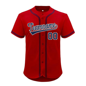 Broderie personnalisée pour tous les logos d'équipe, maillot de softball en sublimation, maillot de baseball de haute qualité, respirant et durable, anti-UV - Product Image 4
