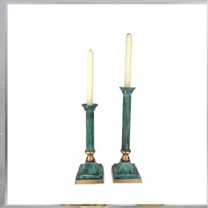 Portavelas de metal de calidad superior con detalles decorativos para un hermoso estilo de Mesa Central y eventos especiales - Product Image 3