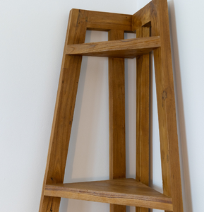 Minimalist Bookshelves made of Teak <b>wood</b>. Storage Solution for Living Room Bedroom etc - Product Image 3