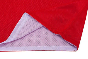 Maillot de basket-ball réversible vintage personnalisé maille broderie imprimé débardeur tricoté Style décontracté hauts d'entraînement - Product Image 4