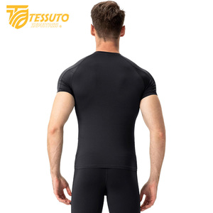 Men's Lightweight Quick Dry Breathable <b>Compression</b> T-Shirt for Gym Sports Yoga Fitness Summer <b>Short</b> Sleeve Active Wear - Product Image 4