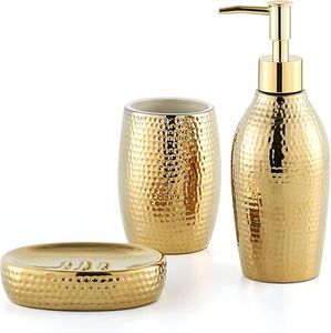 Ensemble de salle de bain en métal classique pour une décoration de salle de bain traditionnelle alliant style intemporel et durabilité moderne - Product Image 3