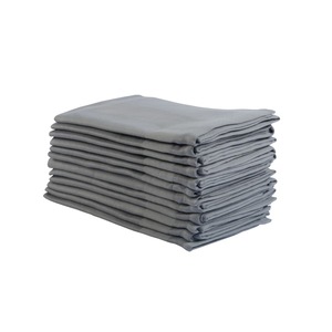 100% ensemble de serviettes en satin de coton à séchage rapide serviette en lin solide blanc tissé pour la maison hôtels restaurants utilisation durable de la cuisine - Product Image 6