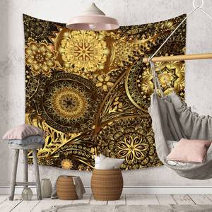 Tapiz Rectangular de Pared de Alta Calidad para Decoración Festiva, Directo de Fábrica, Manta India Personalizada, Tapiz Bohemio para Colgar en la Pared - Product Image 4